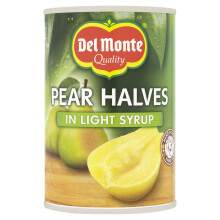 Del Monte Pear Halves in Syrup 420 g (Pack of 12)