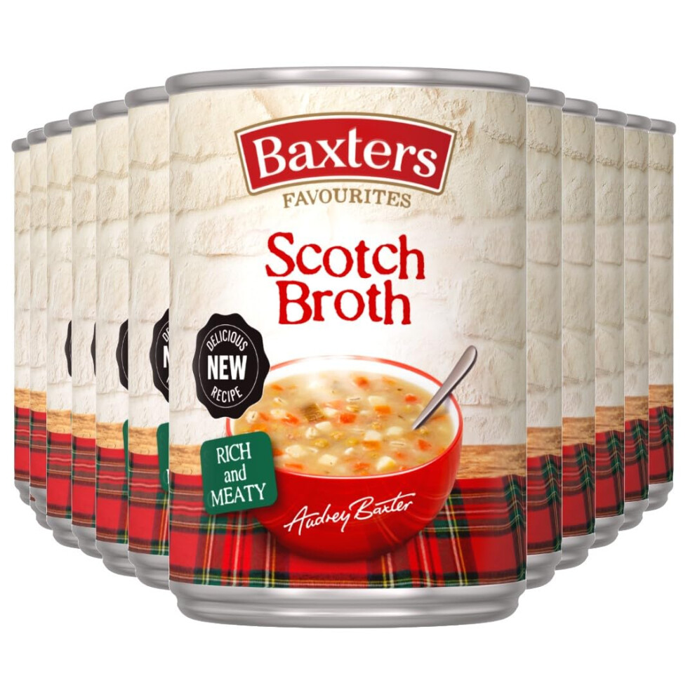 Baxters Favourites Scotch Broth Soup 400 G (Pack Of 12)