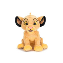 Simba Disney 25cm medium size soft toy character from Lion King, Yellow (Yellow)