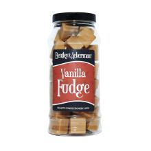Vanilla Fudge - (520g) Original Vanilla Fudge in a Gift Jar By Bentley & Ackerman's Sweet Shop.