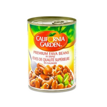 California Garden Premium Fava Beans in Brine (Pack of 12)
