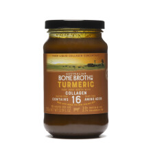 ABBCo Turmeric Beef Bone Broth Concentrate with Ginger, Black Pepper ? Healthy Digestive Beverage Boosting Bone and Joint Health - Halal Collagen