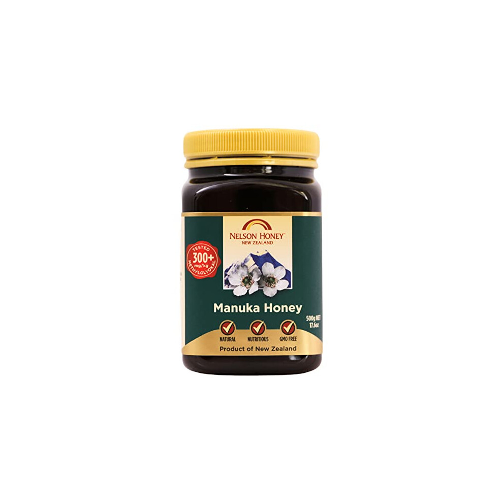 Nelson Honey Uk , Classic 300+Mg 500 G, Manuka, 1 Count