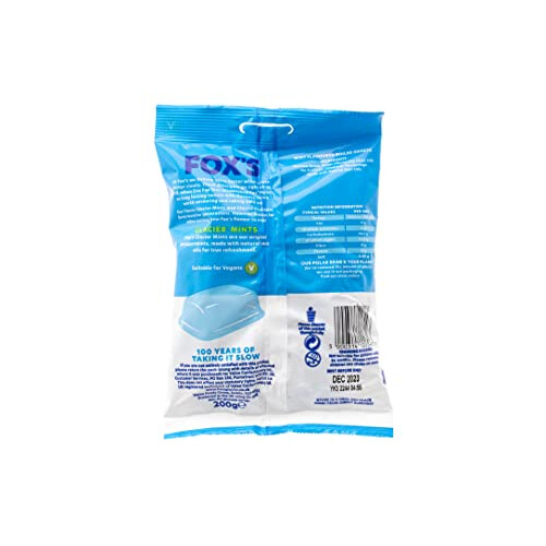 Fox's Glacier, Mint, 200 g, Pack of 12 1
