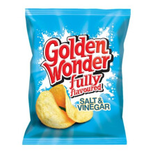 Tayto, Golden Wonder Salt and Vinegar Crisps, 32 x 32.5g