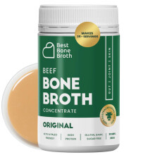 Beef Bone Broth Concentrate | Help Improve Joints, Skin, & Gut | Liquid Collagen Amino Acids | Keto, High Protein, Gluten Free | Made from Grass-Fed