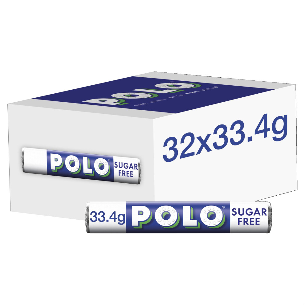 Polo Sugar Free Mints Tubes, 32 X 33.4 G