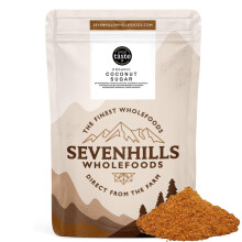 Organic Coconut Sugar 4kg, from Coconut Nectar Blossom - Low GI Brown Sugar, for Drinks, Desserts & Baking, from Sevenhills Wholefoods