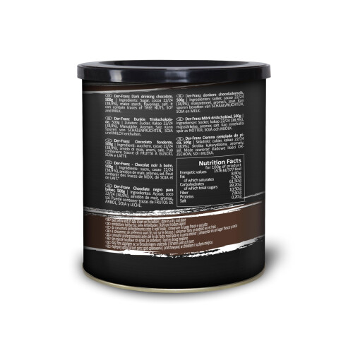 Der-Franz Dark Drinking Chocolate, 2 x 500 g 2
