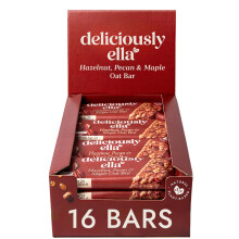 Deliciously Ella Oat Bars (Hazelnut, Pecan & Maple (16 bars))