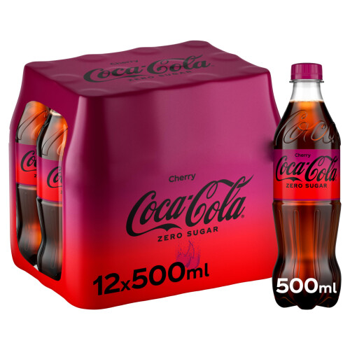 Coca Cola Coke Zero Cherry 12x500 ml