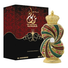 Al Haramain Tanasuk - 12 ml | Amber Vanilla Perfume For Women and Men Attar Oil | Concentrated Perfume Oil With Amber Vanilla Fragrance