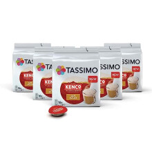 Tassimo Kenco Caf? au Lait Coffee Pods x16 (Pack of 5, Total 80 Capsules)