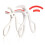 Wide-Angle & Partial Eyelash Curler Combo Set - 2 Silicone Pads, Comfortable Grip, 24-Hour Curl 1