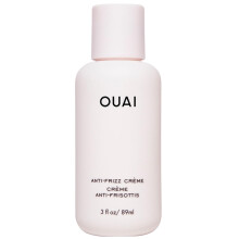 OUAI Anti Frizz Cream Travel Size - Moisturizing Hair Cream with Frizz Control & Heat Protection - Provides Hydration with Jackfruit & Beetroot
