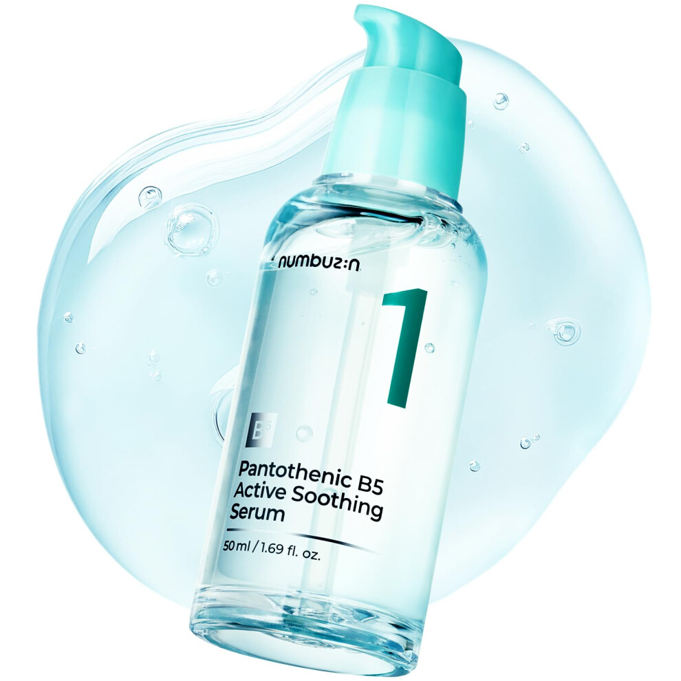 Numbuzin No.1 Serum | Pantothenic B5 Active Soothing Serum | Soothing, Hydrating | Pantothenic Acid, Niacinamide | Excess Oil Control, Reduces