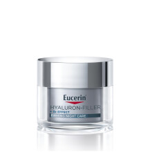 Eucerin Hyaluron-Filler Night Cream 50ml, Nourishing Night Moisturiser with Anti-Ageing Hyaluronic Acid, Fills, Stimulates and Defends Complexion