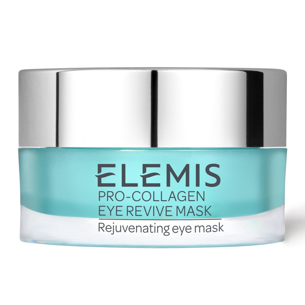 Elemis Cream/Dark Pro-Collagen Eye Revive Mask, 3-In-1 Anti-Wrinkle Optic For Circles, Refreshing Vision Gel To Brighten, Hydrate And Rejuvenate,