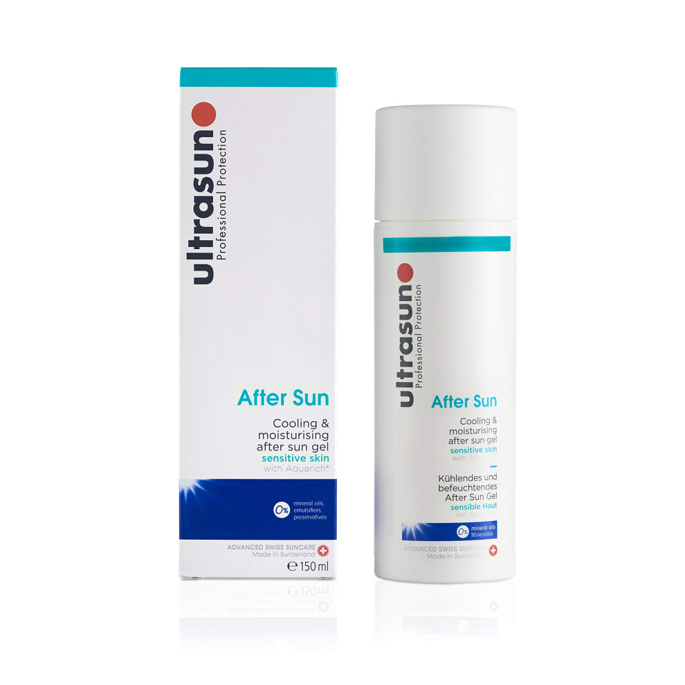 Ultrasun Cooling And Moisturising After Sun Fluid Lotion With Aquarich 150 Ml