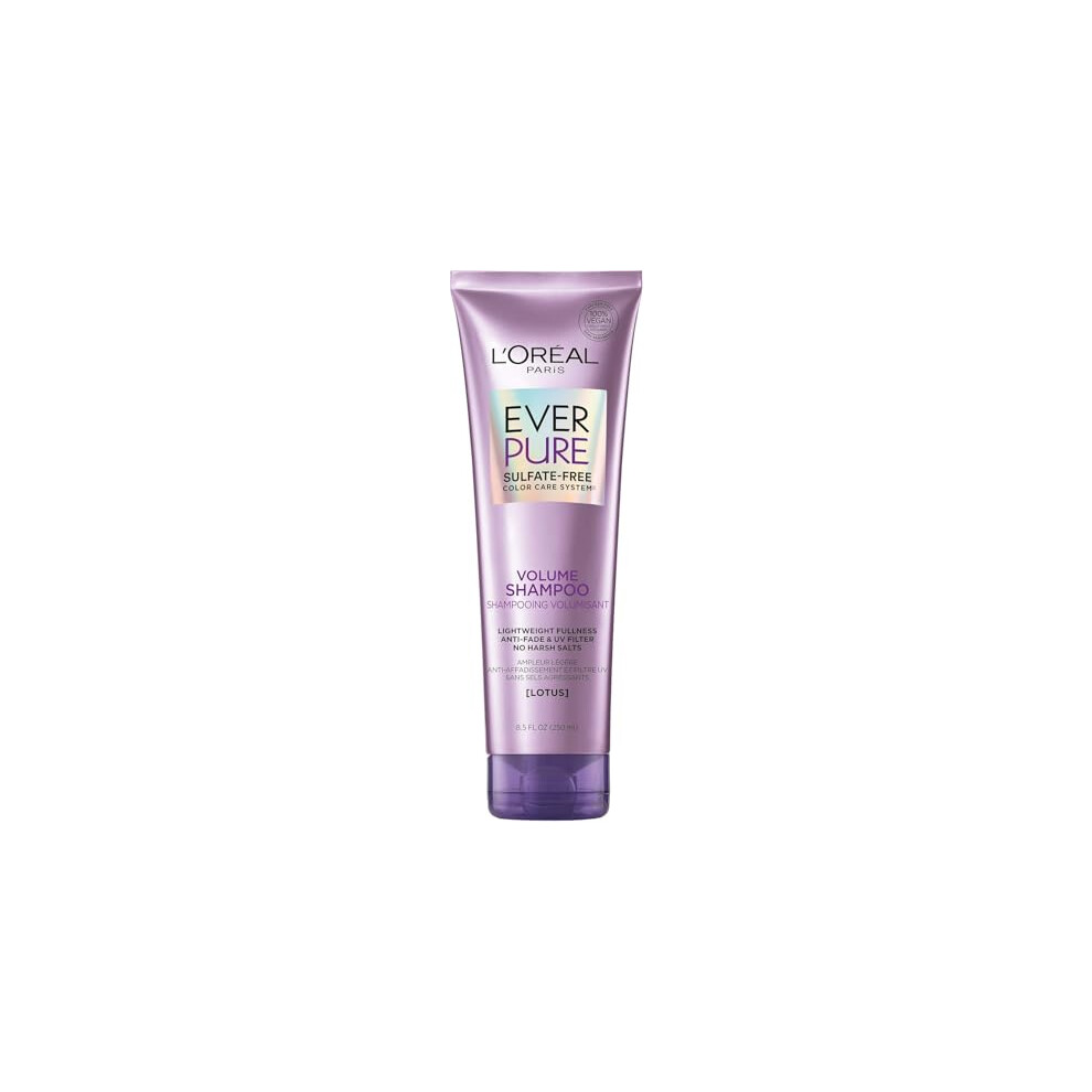 LâOrã©Al Paris L'or?Al Paris Everpure Sulfate Free Volume Shampoo, 8.5 Fl. Oz.