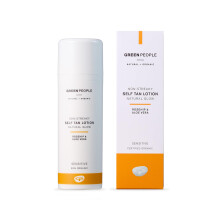 Green People Self Tan Lotion - Non-Streaky, Natural Glow - With Rosehip & Aloe Vera - Organic, Vegan & Cruelty Free, 150ml