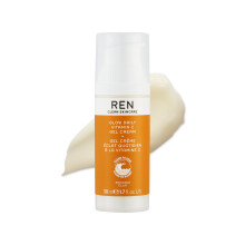 REN Glow Daily Vitamin C Gel Cream, 50ml ? Lightweight Vitamin C Moisturizer for Brightening and Hydrating, Reduces Dark Spots and Hyperpigmentation,