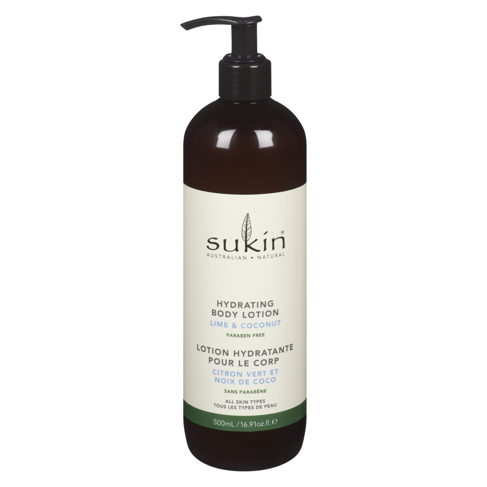 Sukin Hydrating Body Lotion With Lime And Coconut