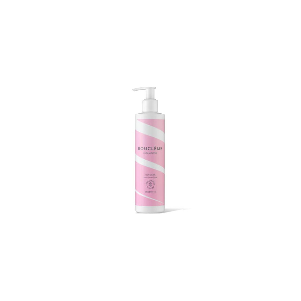 Bouclã¨Me Cream Boucl?Me - Curl - Leave In Hold For All Curl Types - 96% Naturally Derived Ingredients And Vegan - 300Ml