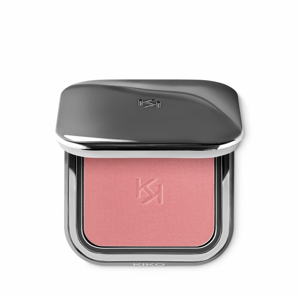 Kiko Milano Unlimited Blush 10, Long-Lasting Powder Blush With A Buildable Result