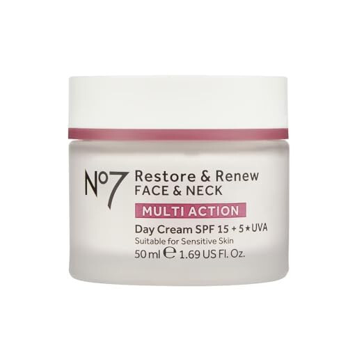 No7 Restore & Renew Face & Neck Multi Action Day Cream 50ml