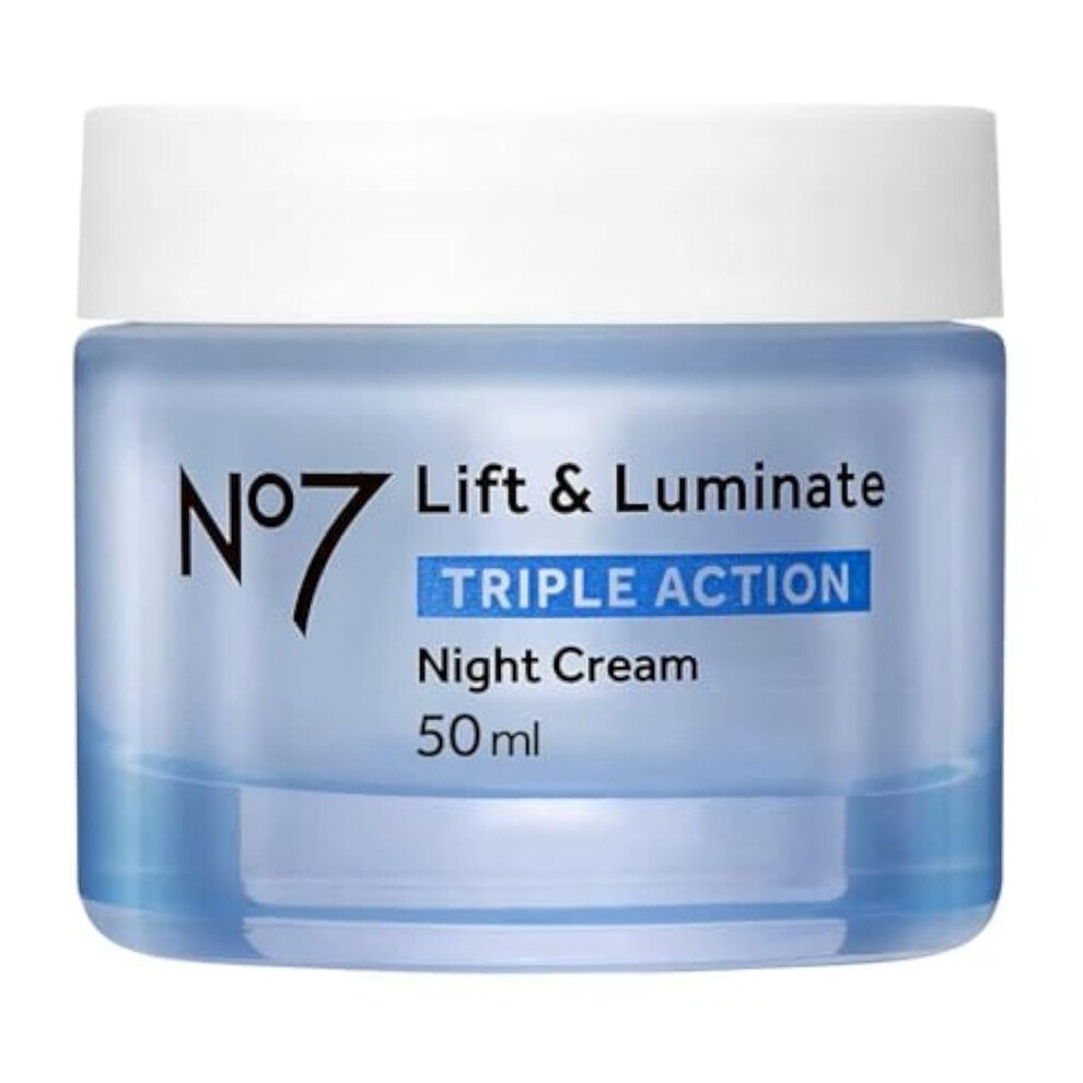 No7 Lift & Luminate Triple Action Night Cream ENHANCED FORMULA - 50ml-image-OPC-PK52TR5-NEW