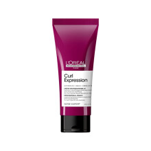 L'Or?al Professionnel Leave-In-Moisturiser, With Heat Protection, For Curly & Coily Hair, With Glycerin, Urea H and Hibiscus Seed Extract, Serie