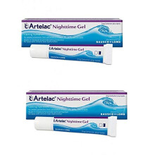 2 x Artelac Nighttime Gel 10g - Deep Night Hydration for Persistent Eye Dryness