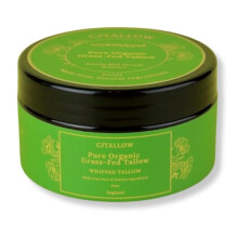 Beef Tallow Premium Whipped Face Cream & Moisturiser for Skin Care | Vitamin A,D,E,K, Omega 7 | 100% British Organic Pasture Raised Grass Fed Tallow |
