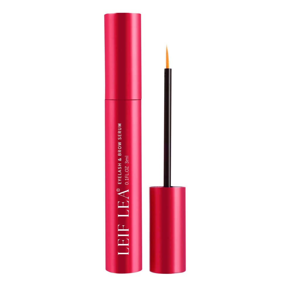 Leif Lea Eyelash Growth Serum - Natural Formula Eyelash Serum For Growth And Thickness Lash Serum For Longer, Thicker And Fuller Lashes - 3Ml