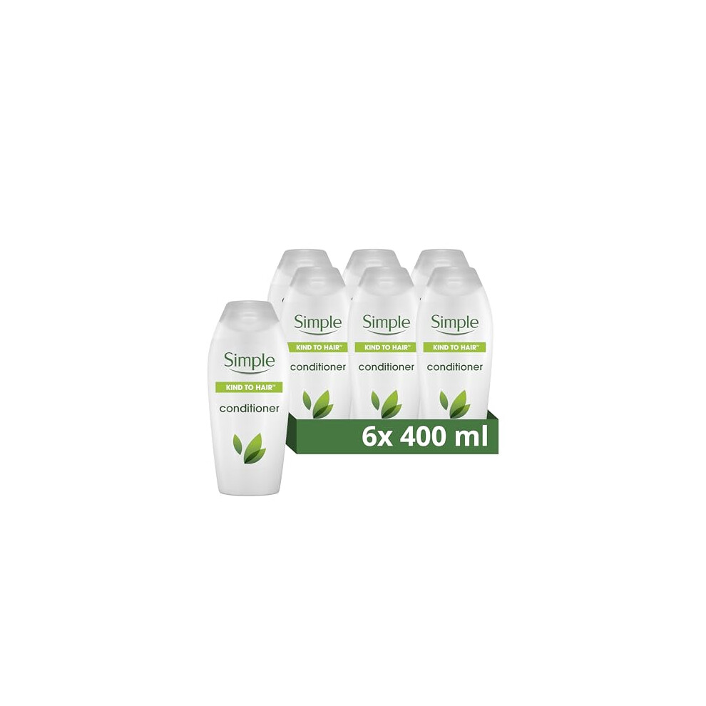 Simple Gentle Care Conditioner 6X 400Ml
