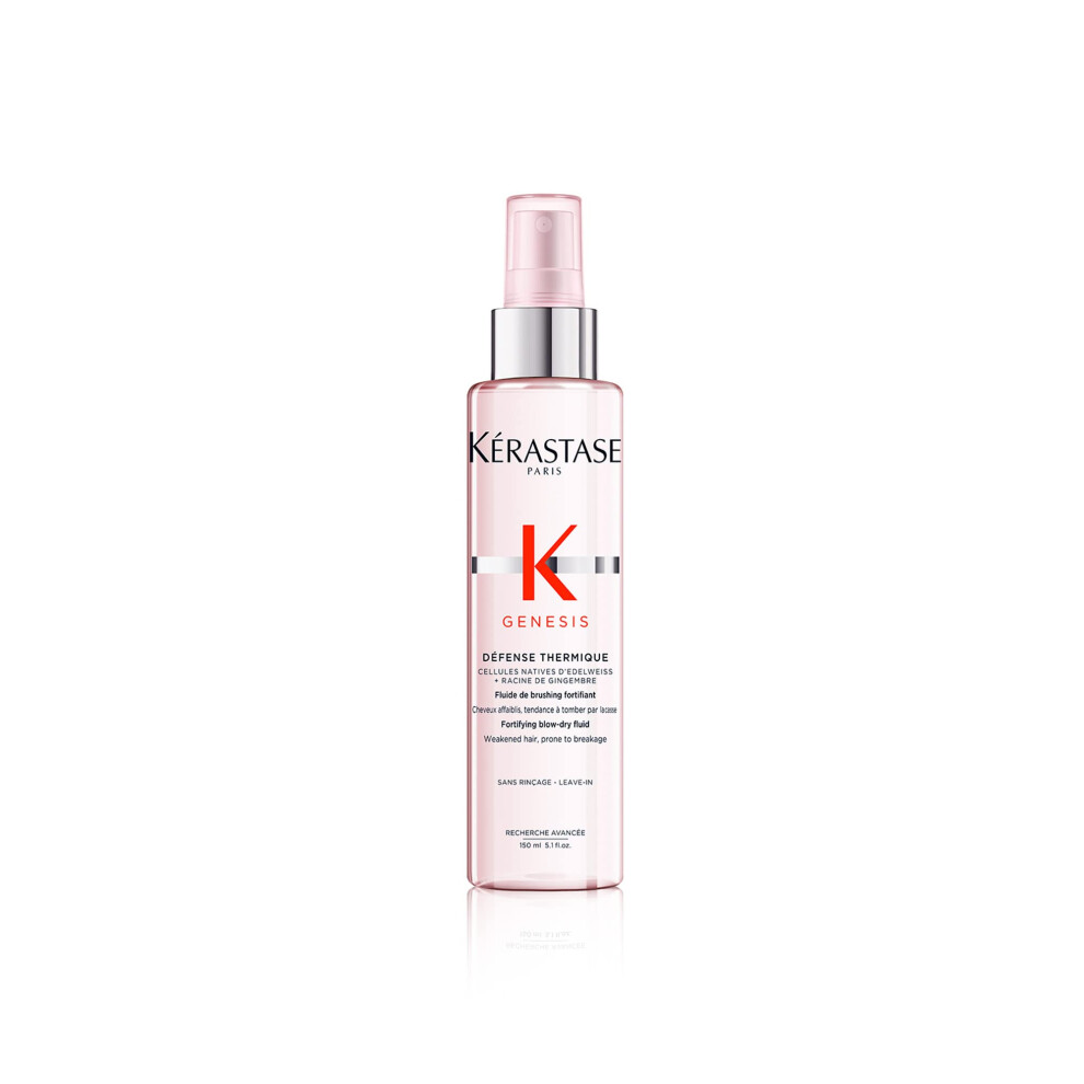 Kerastase Cream K?Rastase Genesis, Nourishing And Fortifying Blow-Dry Spray For Weakened Hair, With Ginger Root And Edelweiss Flower, Defence Thermique, 150 Ml