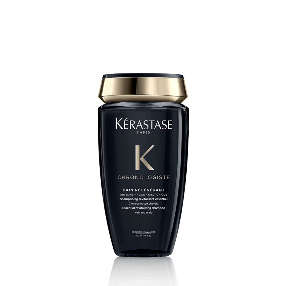 Photos - Hair Product Kerastase K?rastase Chronologiste, Youth Revitalising Shampoo, For Hair and Scalp, With Hyaluronic Acid, Abyssine & Vitamin E, Bain R?