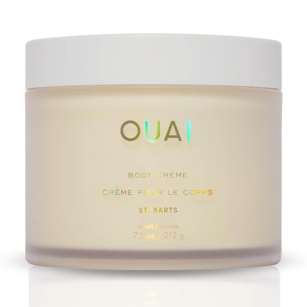 Ouai Cream Body St. Barts - Hydrating Whipped Body With Cupua?U Butter, Coconut Oil And Squalane - Softens Skin And Delivers Healthy-Looking