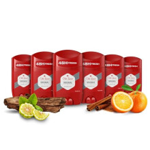 Old Spice Original Deodorant Stick For Men, Aluminium Free, Long Lasting Perfume Quality Scent, 48H Fresh, Invisible on Black & White, Multipack 6 x