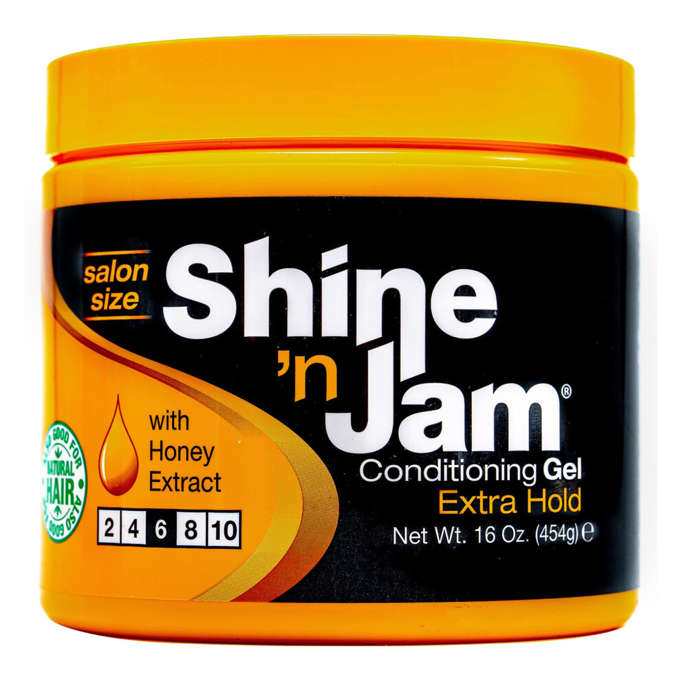 Shine 'N Jam Conditioning Gel - Extra Hold - 16Oz (454G)