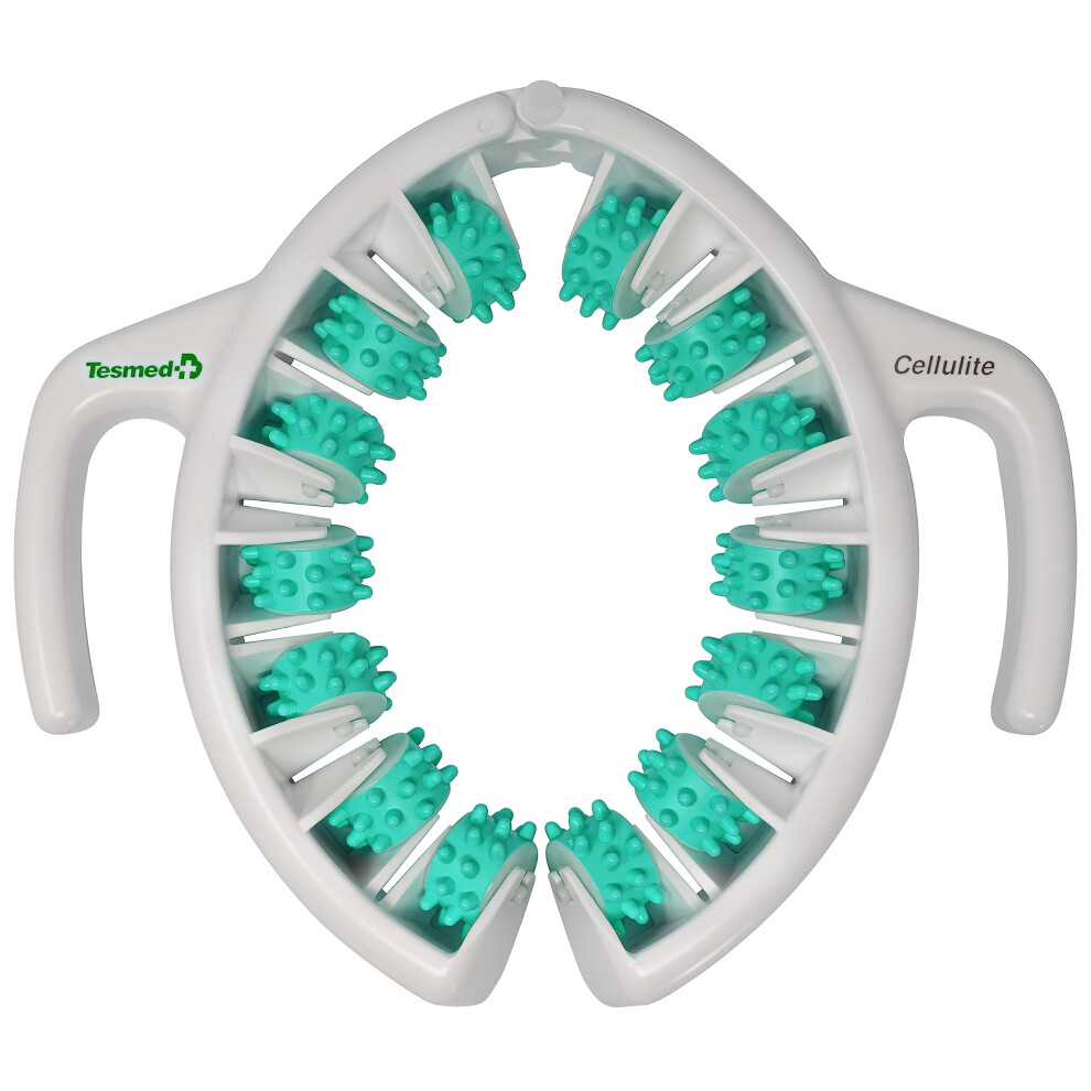 Tesmed Cellulite Massager: Clinically Proven Efficacy, Made In Italy, Anti Cellulite Massager With Converging & Diverging Roller Technology. Patented
