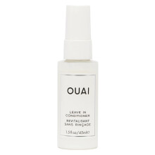 OUAI Leave In Conditioner & Heat Protectant Spray - Prime Hair for Style, Smooth Flyaways, Add Shine and Use as Detangling Spray - No Parabens,