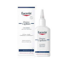 Eucerin DermoCapillaire Calming Urea Scalp Treatment 100ml, Intensive After Shower Leave-In Hair Serum, Psoriasis Scalp Treatment for Itchy, Flaky,