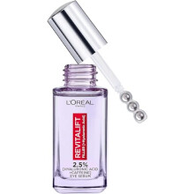L'Or?al Paris 2.5% Hyaluronic Acid and Caffeine Eye Serum, Revitalift Filler, Replumps, Brightens And De-Puffs Eyes ? 20ml