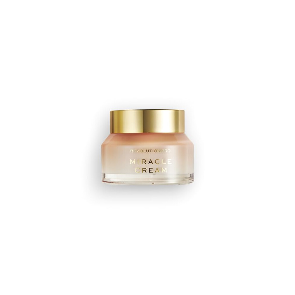 Revolution Beauty London Cream Revolution Pro, Miracle Hydrating & Beautifying Face Reduces Dull Complexions, Lightweight Formula, Contains Hyaluronic Acid &