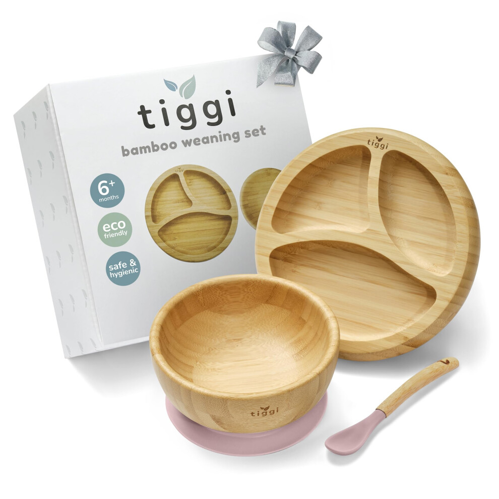 Baby Weaning Set By Baby Feeding Set, Complete With Suction Plate And Baby Bowls For Weaning, Toddler Plates And Bowls Sets, Baby Weaning Tiggi
