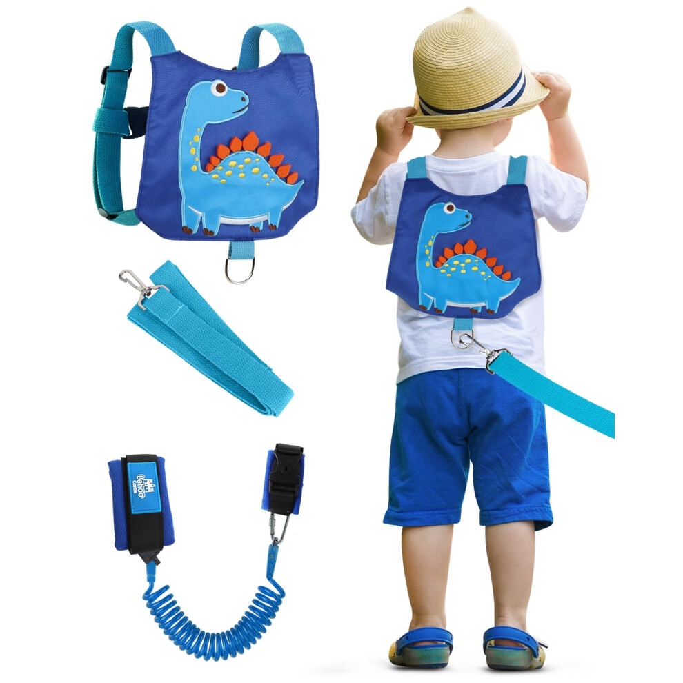 Reins For Toddlers Boys, 4 In 1 Toddler Reins For Walking With Anti Lost Wrist Link, Baby Reins Walking Harness, Toddler Leash Harness Lehoo Castle
