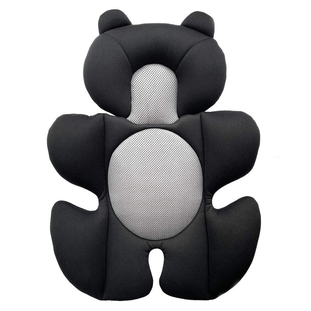 Ganen Baby Cozy Sleeping Head And Body Support Cushion For Stroller Car Seat High Chair (Black)