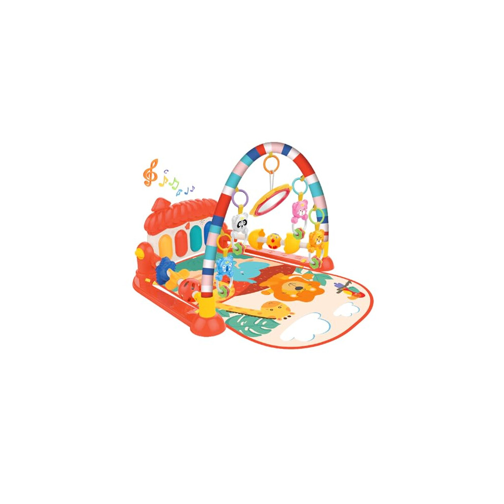 Baby Gyms Play Mats Musical Activity Center Baby Piano Gym Mat Playmats Floor Gyms Playmate For Babies Tummy Time Baby Mat Toys For Newborn Eners